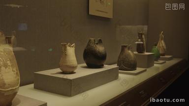 博物馆展示的辽代的多种瓷器文物